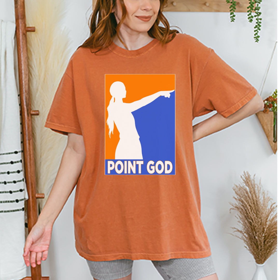 Point God Cunningham Basketball Pointing Meme  Vintage Soft Unisex T-shirt 