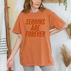 Sequins Are Forever Retro Glam Vintage Soft Unisex T-shirt 