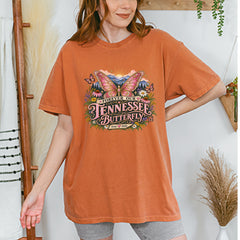 Forever Our Tennessee Butterfly Dolly Vintage Soft Unisex T-shirt 