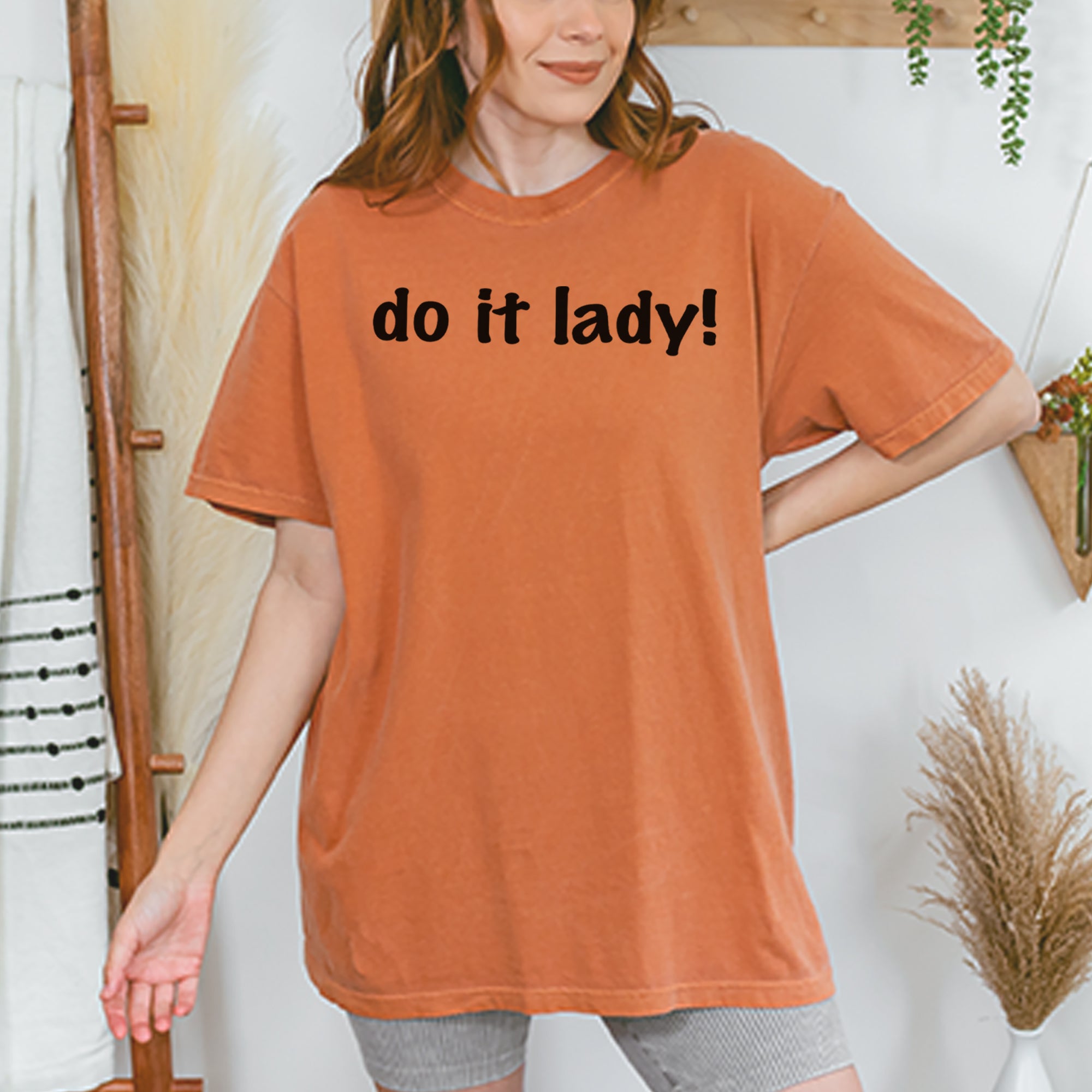 Do It Lady Viral Meme Vintage Soft Unisex T-shirt 