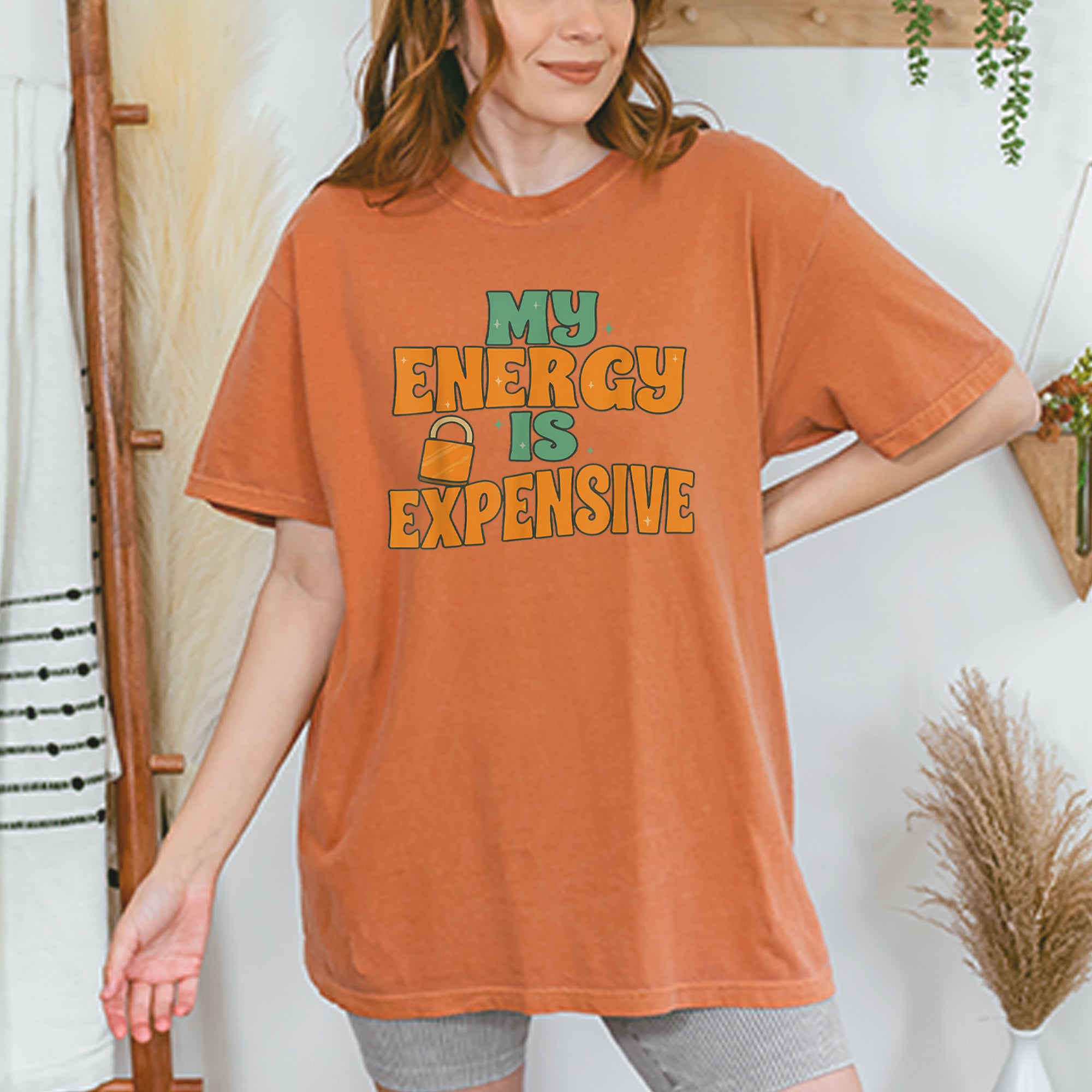 My Energy Is Expensive Self-Care Vintage Soft Unisex T-shirt 