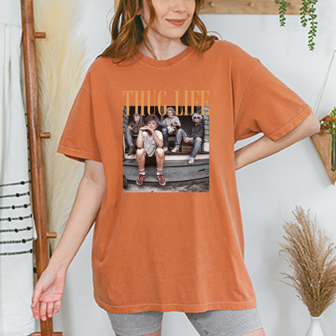 Golden Girls Thug Life Street Vintage Soft Unisex T-shirt 