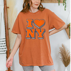 New York City Pride Heart Vintage Soft Unisex T-shirt 