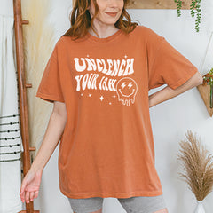 Unclench Your Jaw Festival Rave EDM Vintage Soft Unisex T-shirt