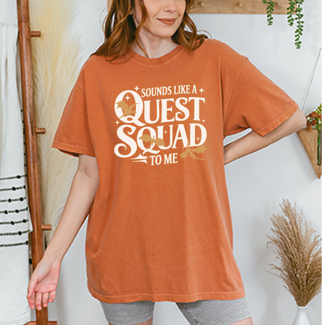 Sounds Like A Quest Squad To Me Empyrean Vintage Soft Unisex T-shirt 