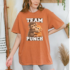 Team Punch Panchi-kun Monkey Vintage Soft Unisex T-shirt 