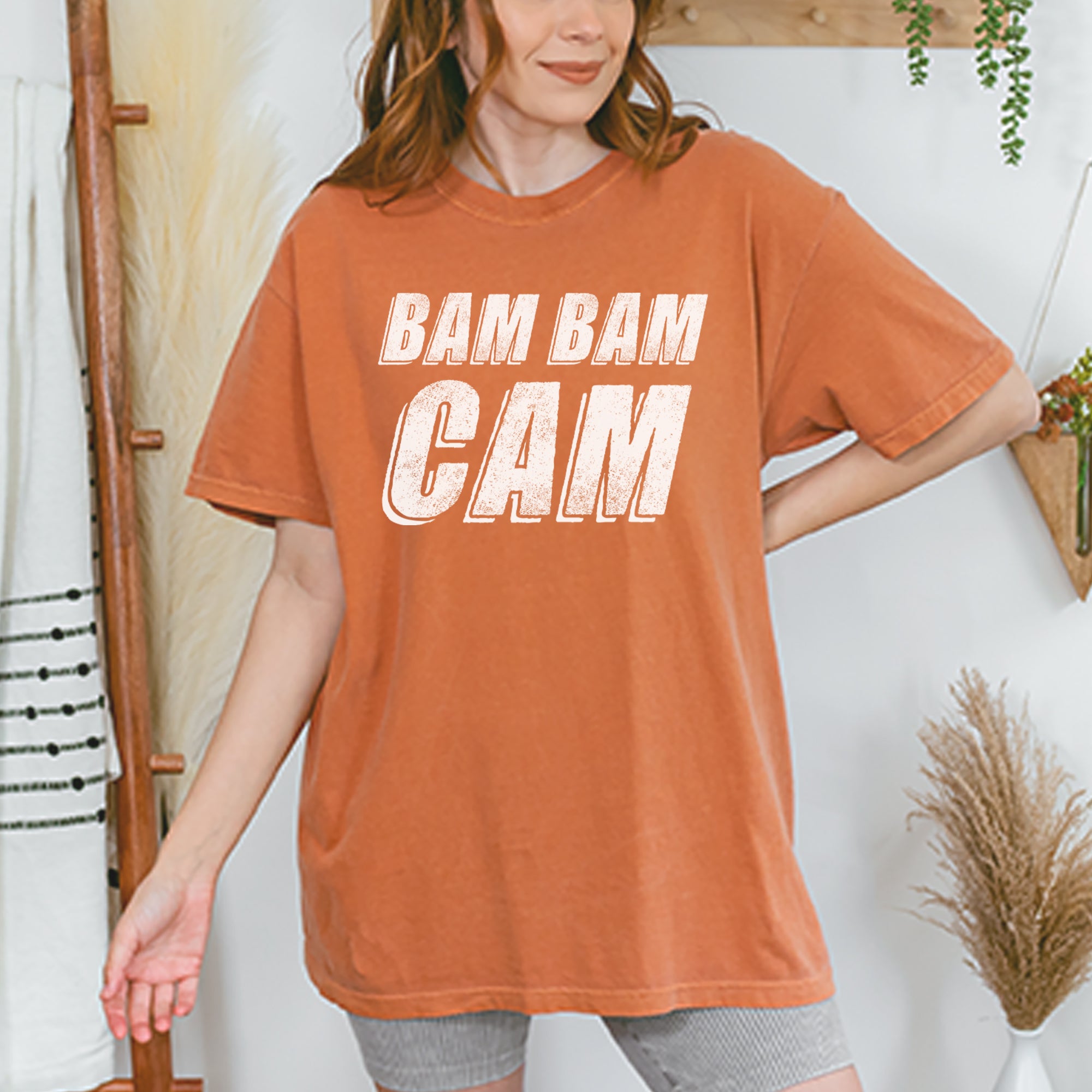 Bam Bam Cam Vintage Soft Unisex T-shirt 