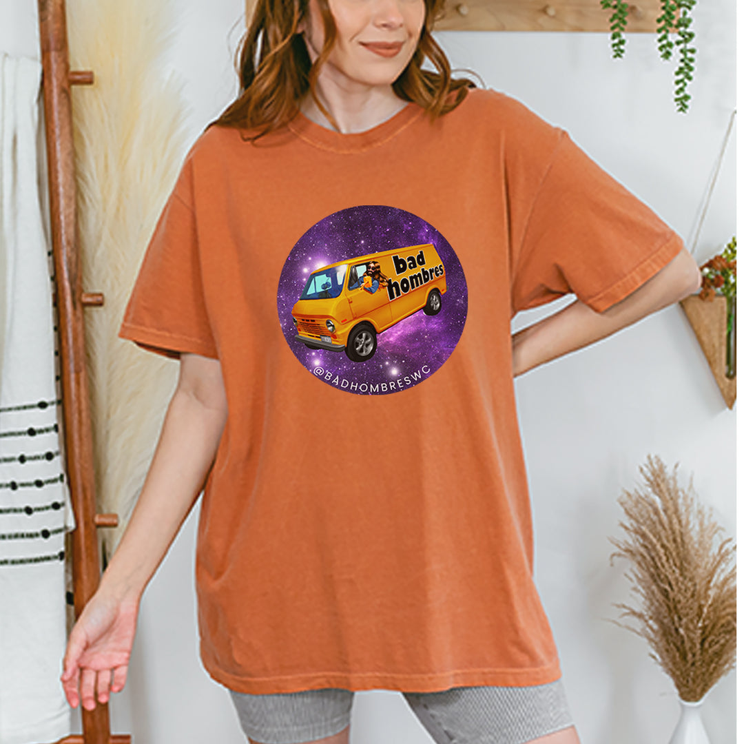 Bad Hombres Space West Chester Band Vintage Soft Unisex T-shirt 