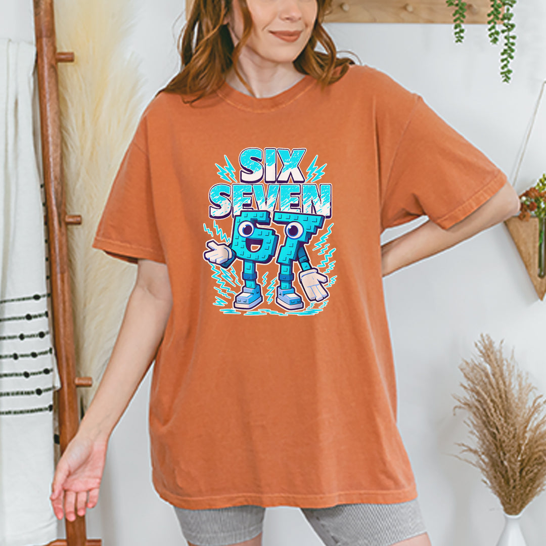 67 Brainrot Meme Slang Vintage Soft Unisex T-shirt 