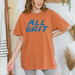 All Grit Detroit Football Vintage Soft Unisex T-shirt 