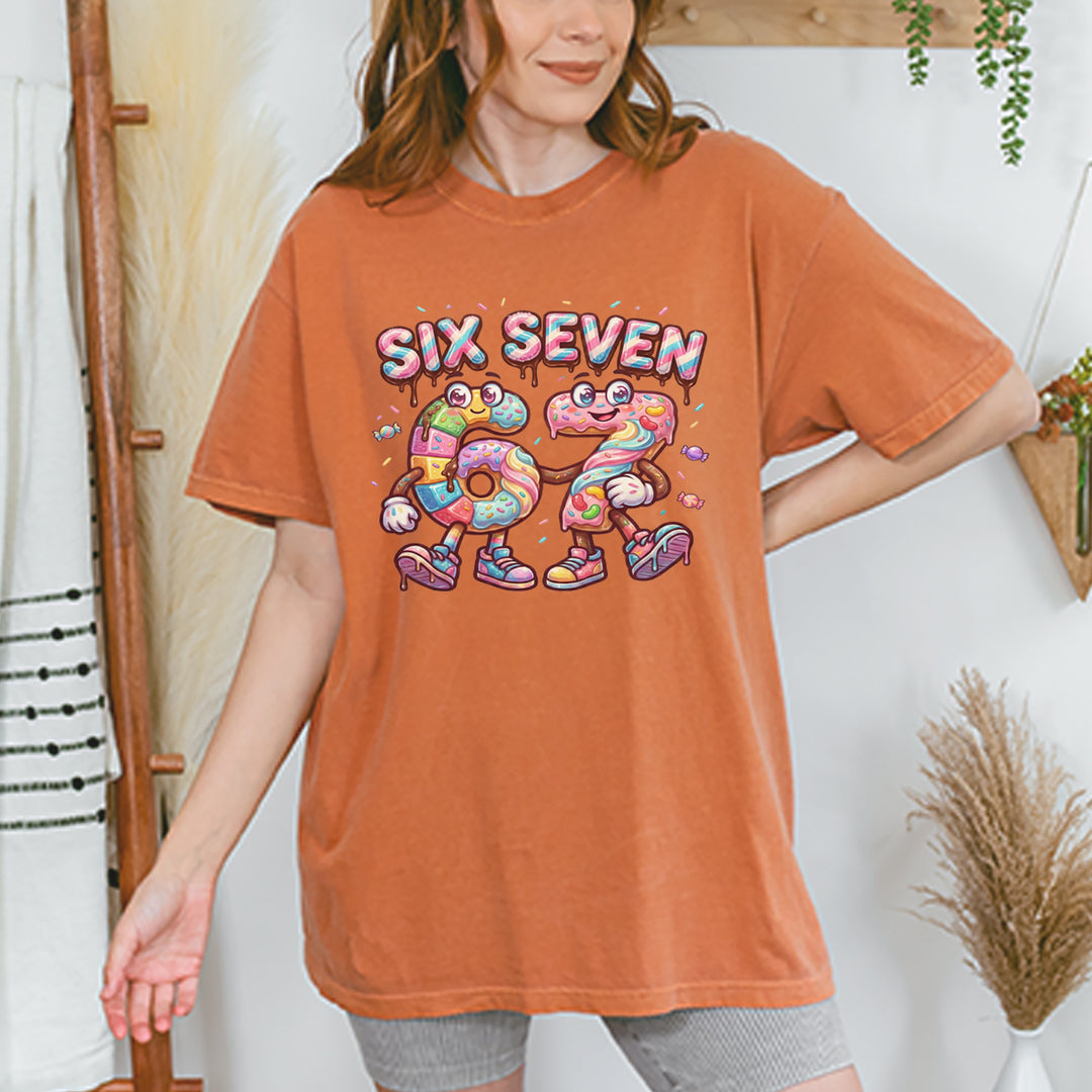 67 Candy Swirl Meme Vintage Soft Unisex T-shirt 