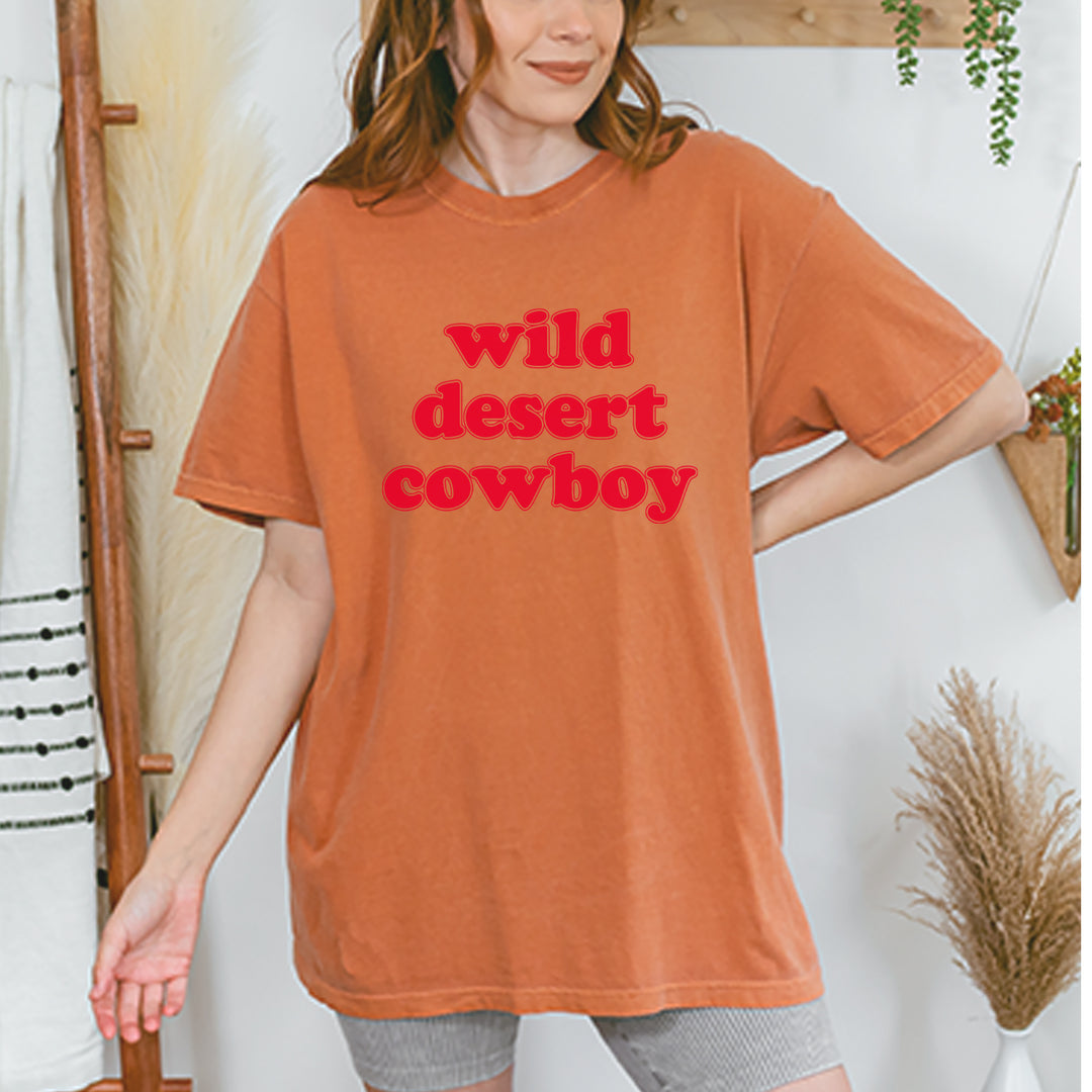 Wild Desert Cowboy Country Vintage Soft Unisex T-shirt 