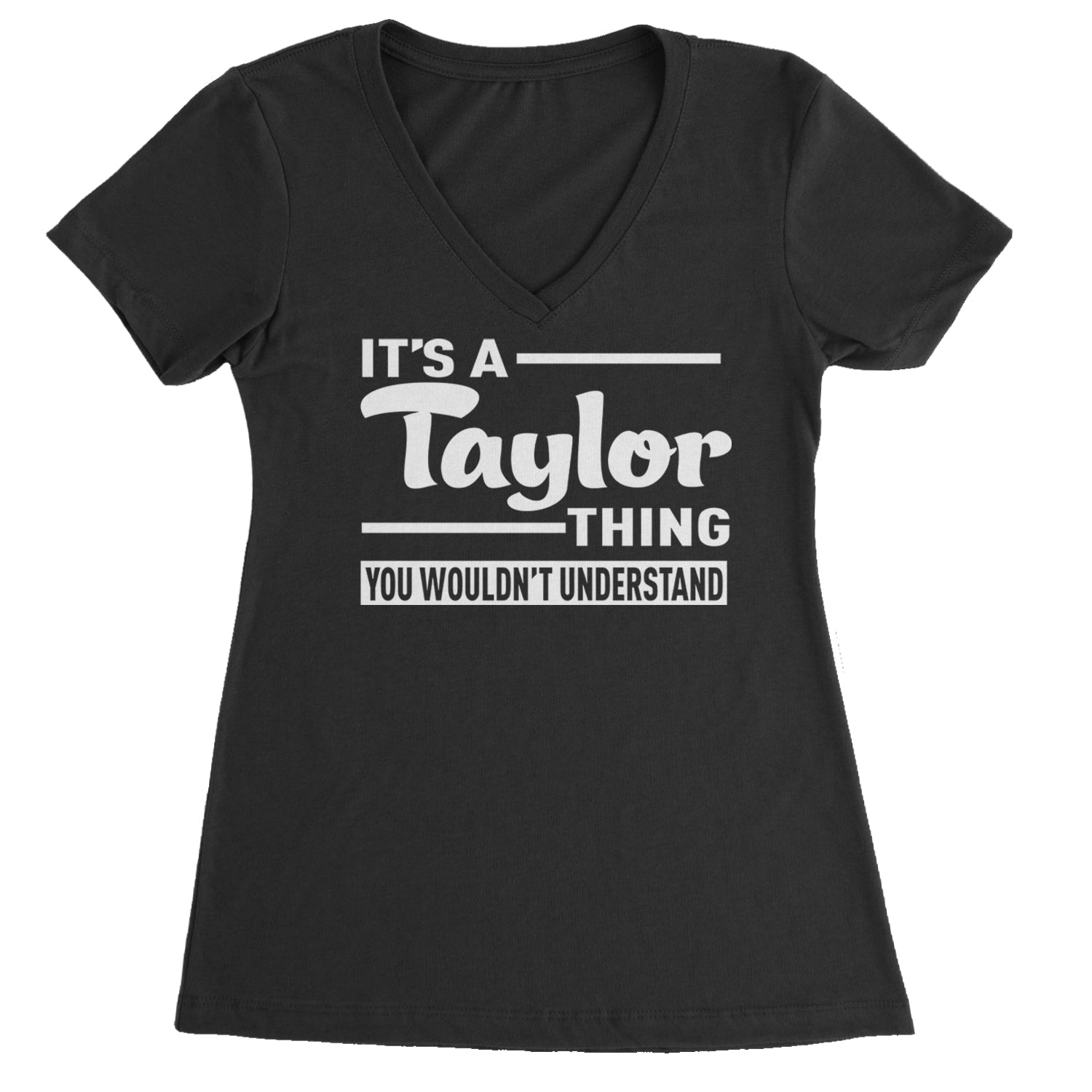 It's A Taylor Thing, You Wouldn't Understand TTPD Ladies V-Neck T-shirt