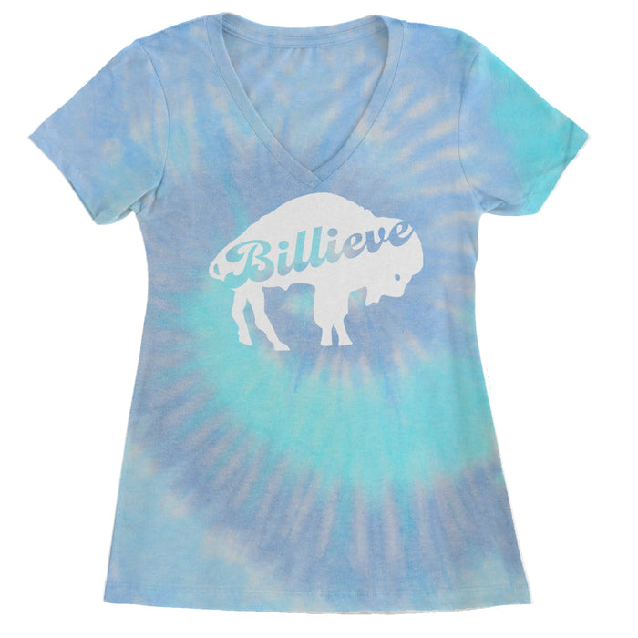 Billieve Bills Mafia Ladies V-Neck T-shirt