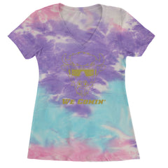 We Coming Coach Prime Colorado Ladies V-Neck T-shirt Cotton Candy
