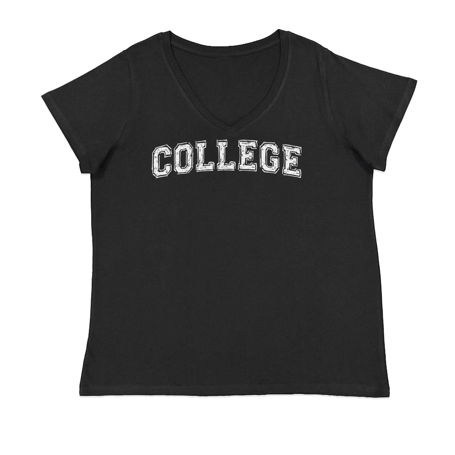 College Belushi Frat House Party Bluto Tribute Animal Ladies V-Neck T-shirt Black