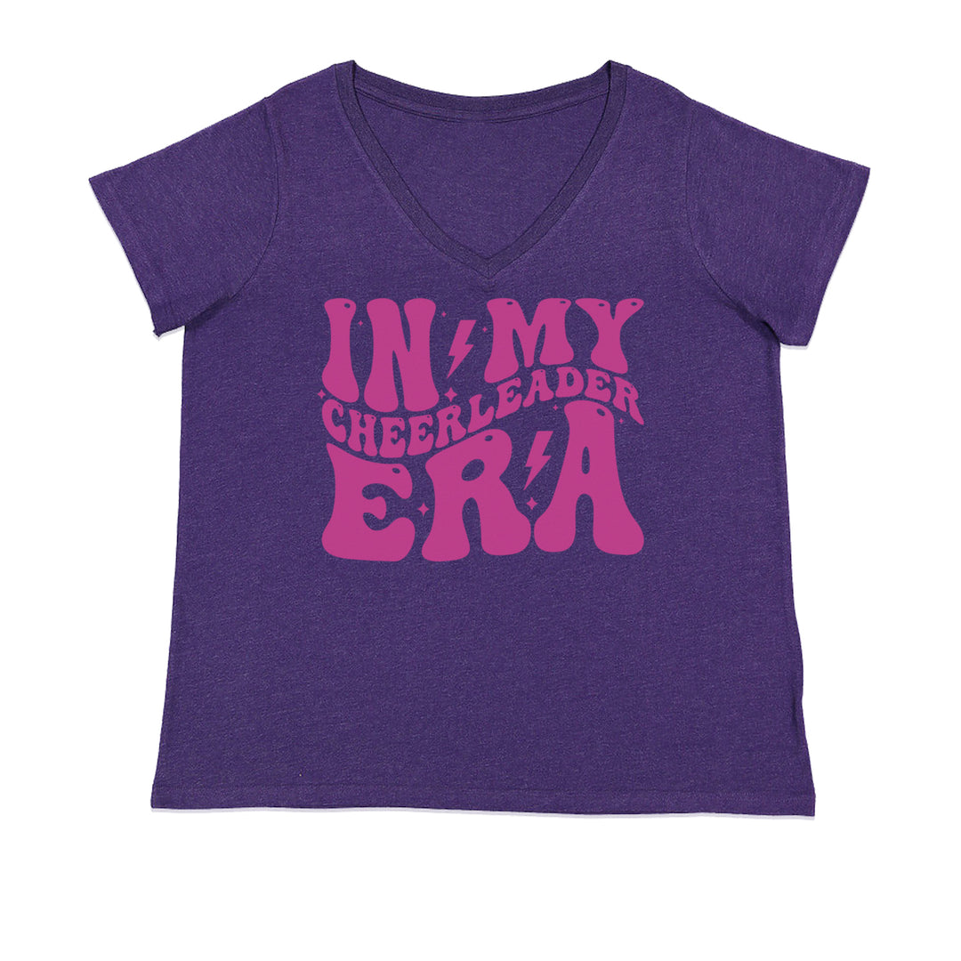 In My Cheerleader Era Ladies V-Neck T-shirt Purple