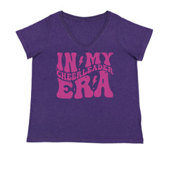 In My Cheerleader Era Ladies V-Neck T-shirt Purple