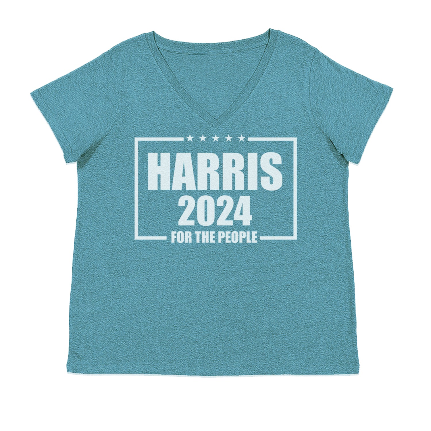 Harris 2024 - Vote For Kamala For President Ladies V-Neck T-shirt Surf