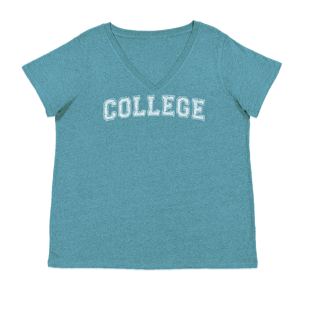 College Belushi Frat House Party Bluto Tribute Animal Ladies V-Neck T-shirt Surf
