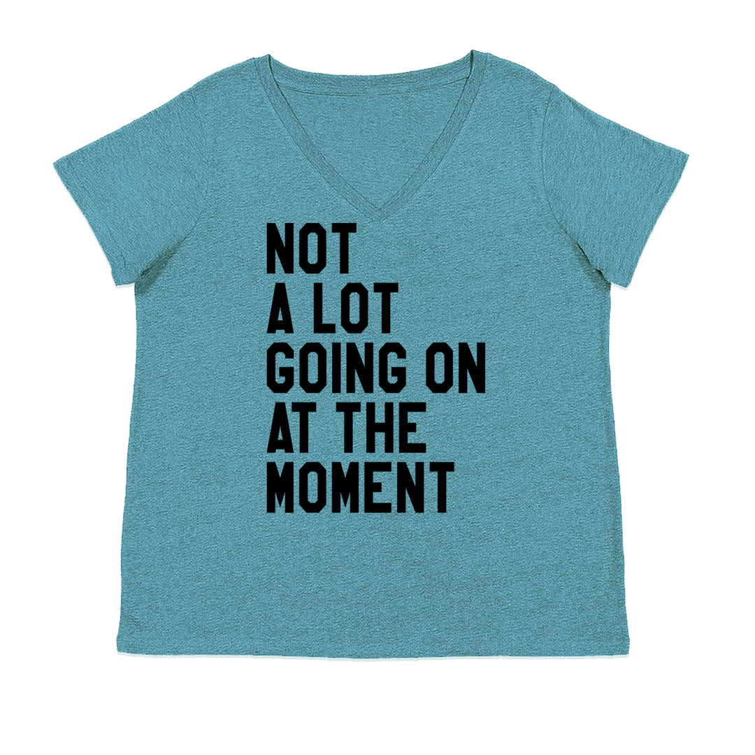 NOT A Lot Going On At The Moment Feeling 22 TTPD Ladies V-Neck T-shirt Surf