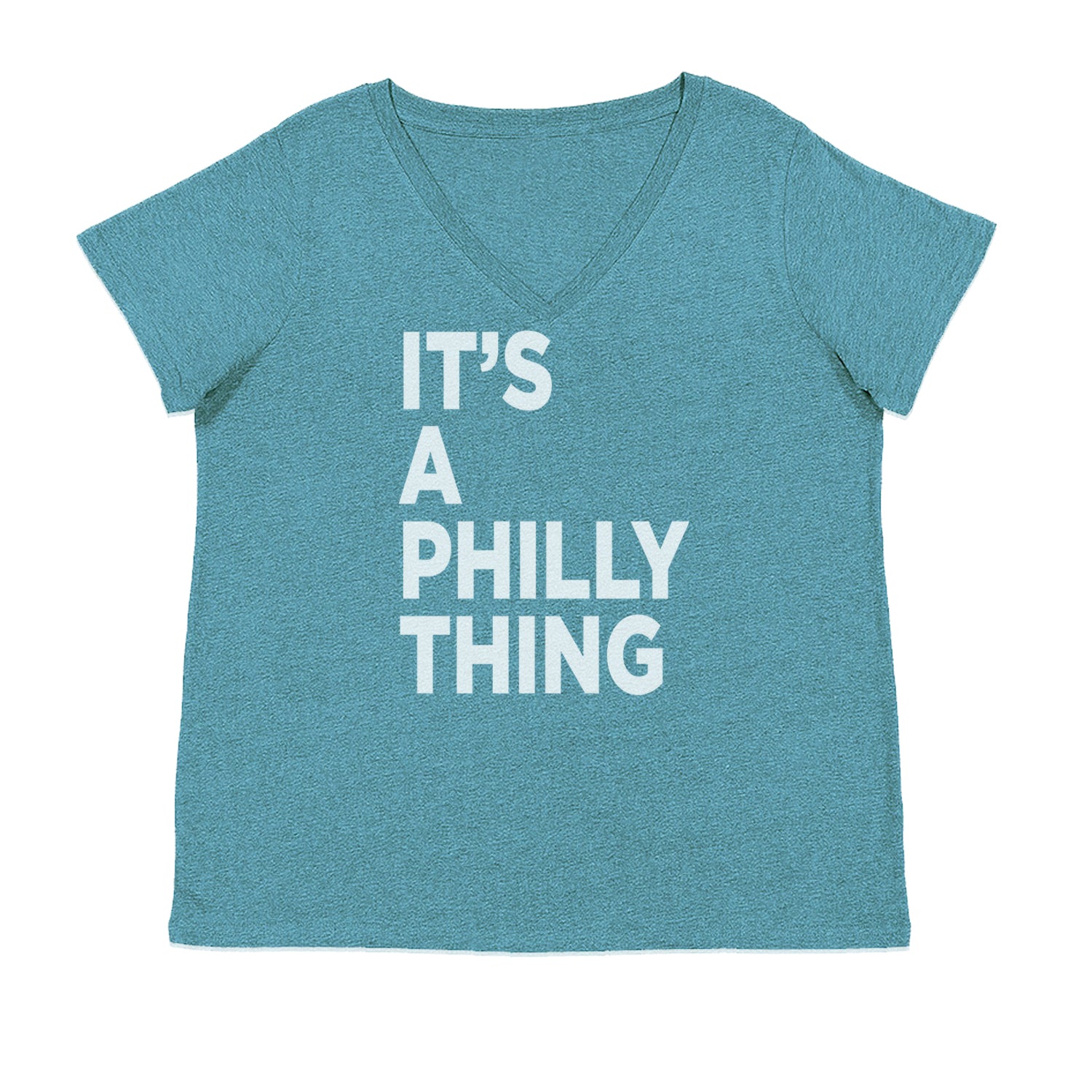 PHILLY It's A Philly Thing Ladies V-Neck T-shirt Surf