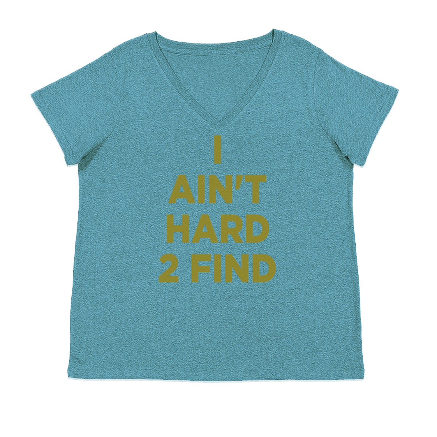 I Ain't Hard To Find Coach Prime Ladies V-Neck T-shirt Surf