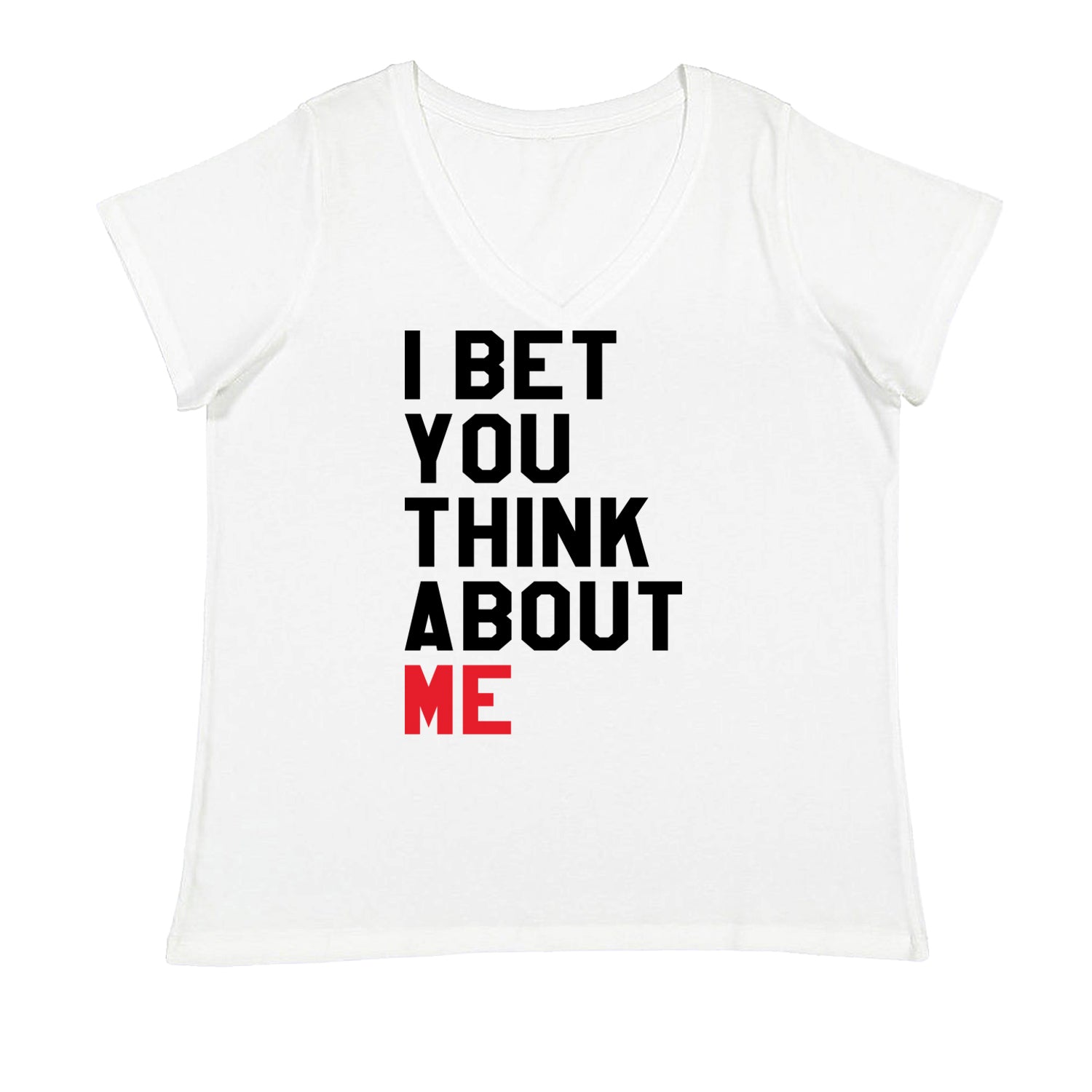 I Bet You Think About Me New TTPD Era Ladies V-Neck T-shirt