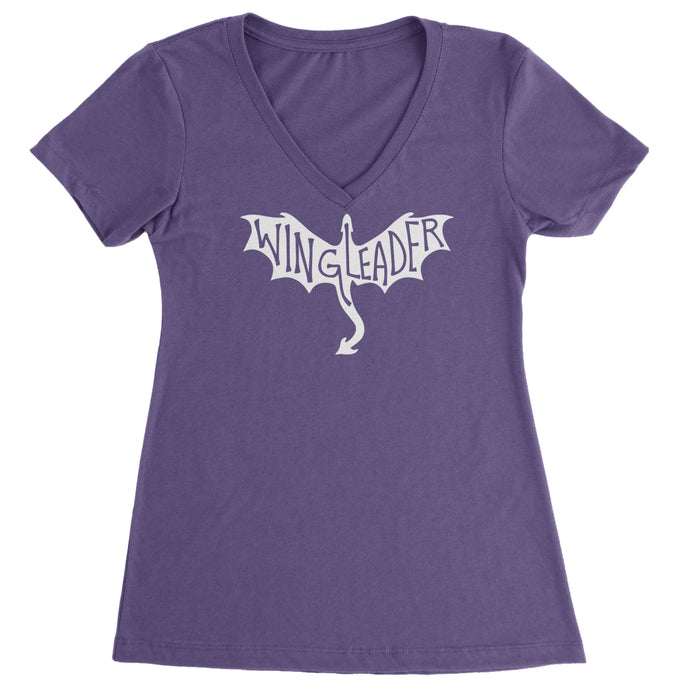 Wingleader Basgiath War College Ladies V-Neck T-shirt