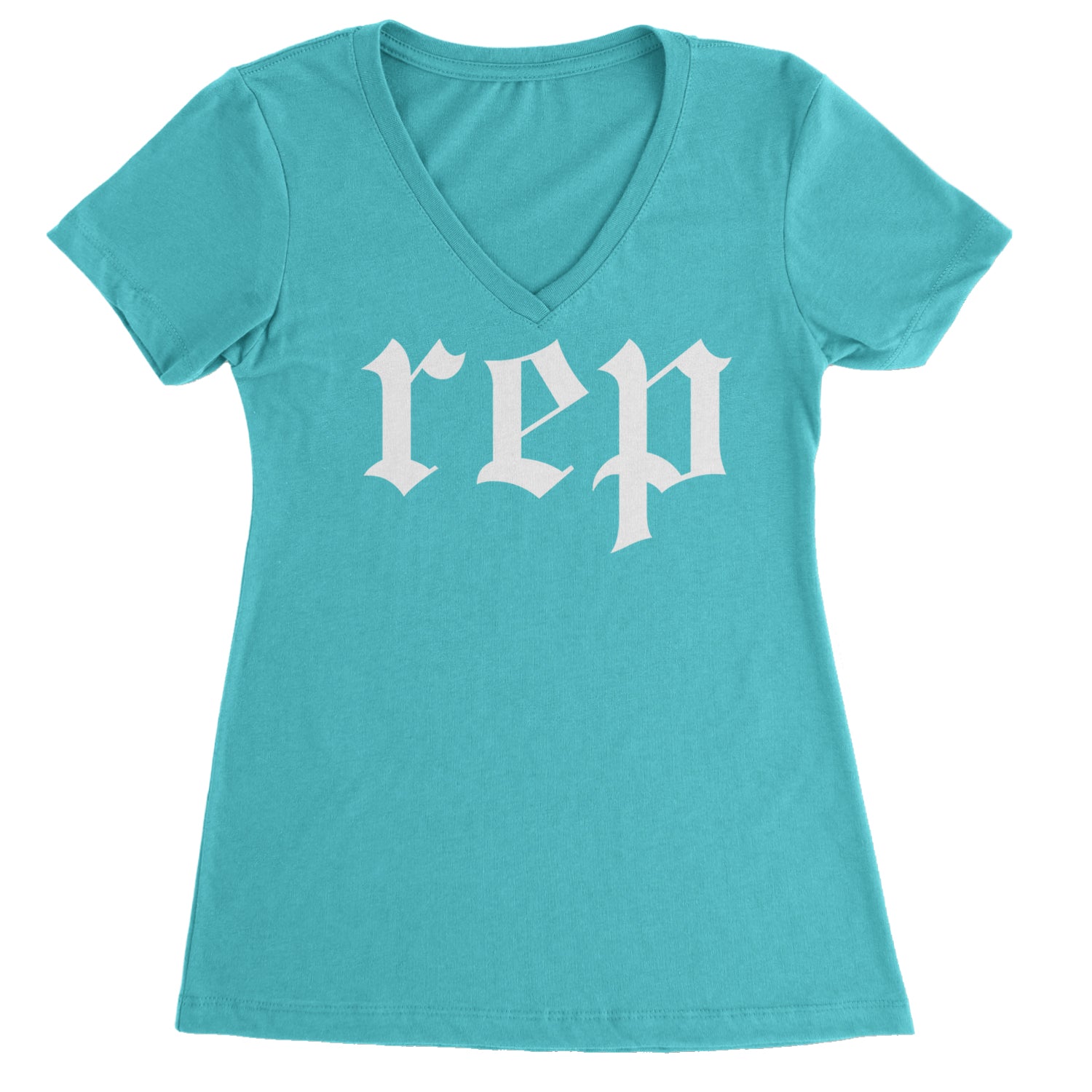 REP Reputation Eras Music Lover Gift Fan Favorite Ladies V-Neck T-shirt Surf