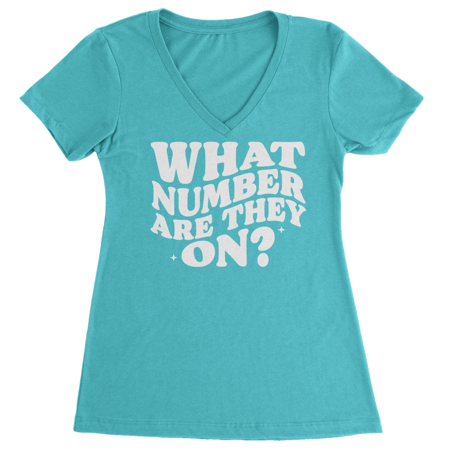 What Number Are They On Dance Ladies V-Neck T-shirt Black