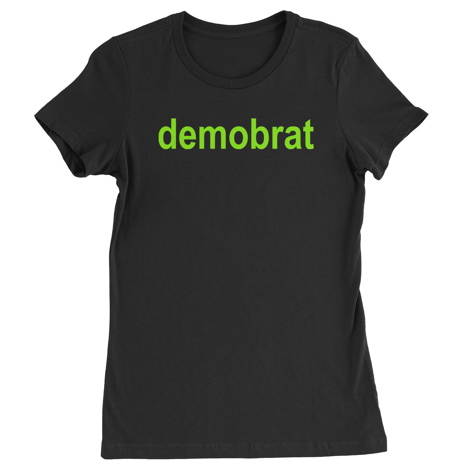 Demobrat Kamala Is Brat Vote Democrat Womens T-shirt Black