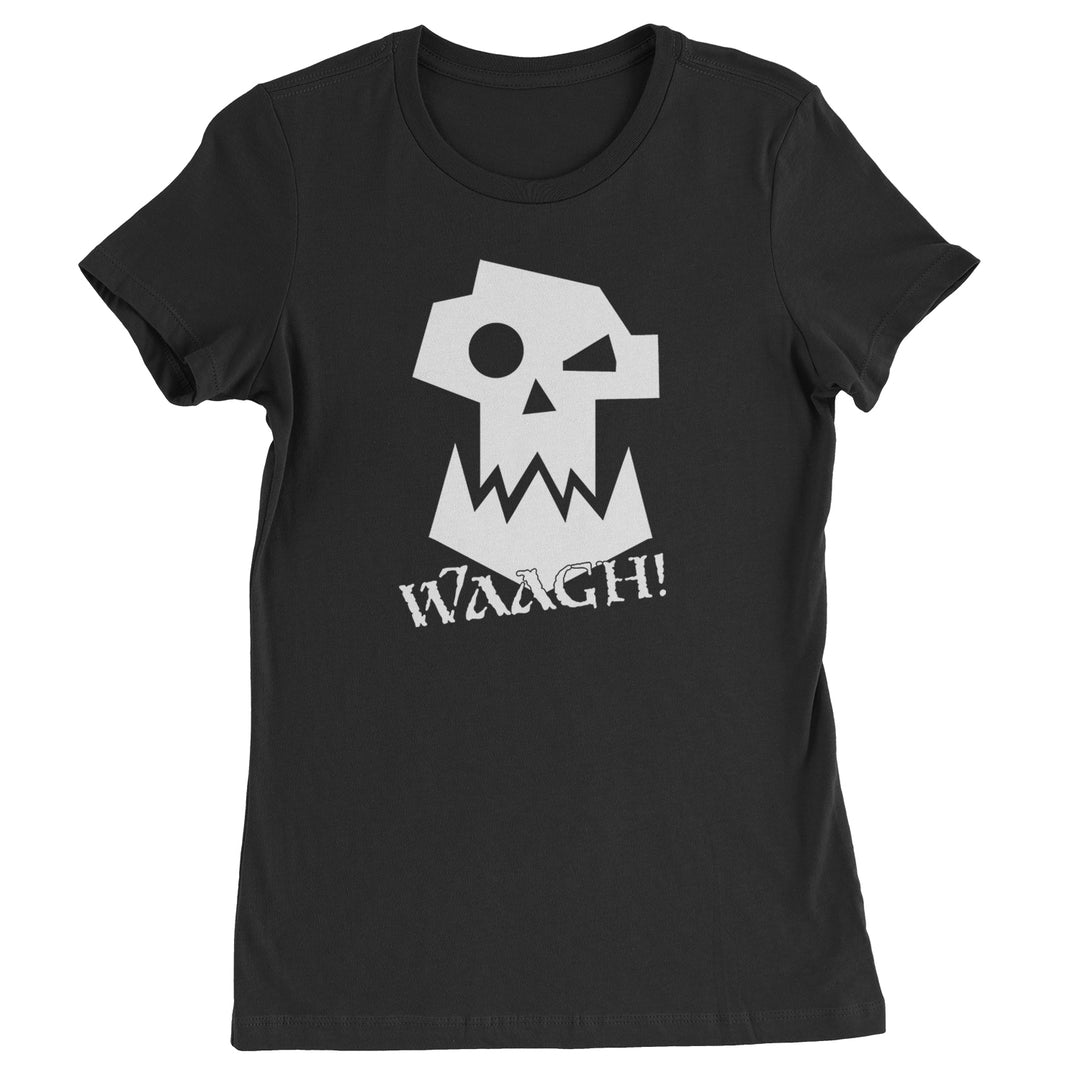 Ork Miniature Tabletop Wargaming Waagh Womens T-shirt Black