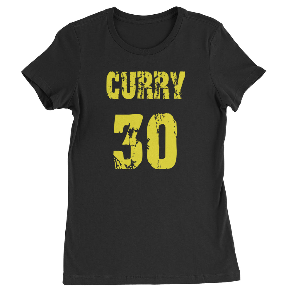 Curry #30 Womens T-shirt Black