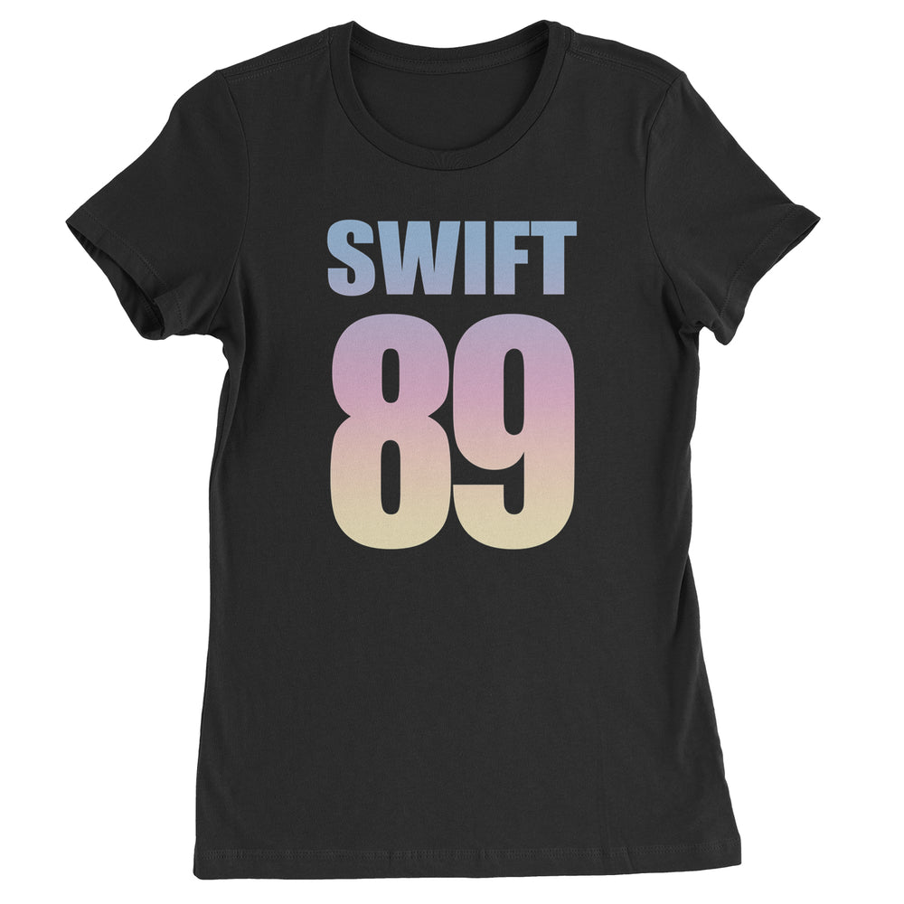 Lover Era Swift 89 Birth Year Music Fan TTPD Womens T-shirt Black