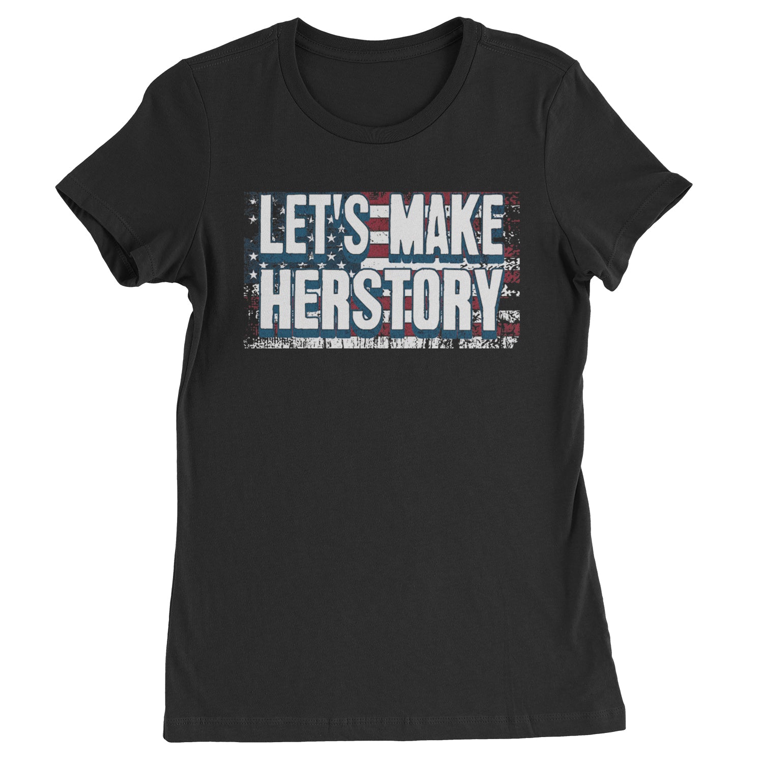 Lets Make Herstory - Support Kamala Harris For President 2024 Womens T-shirt Black