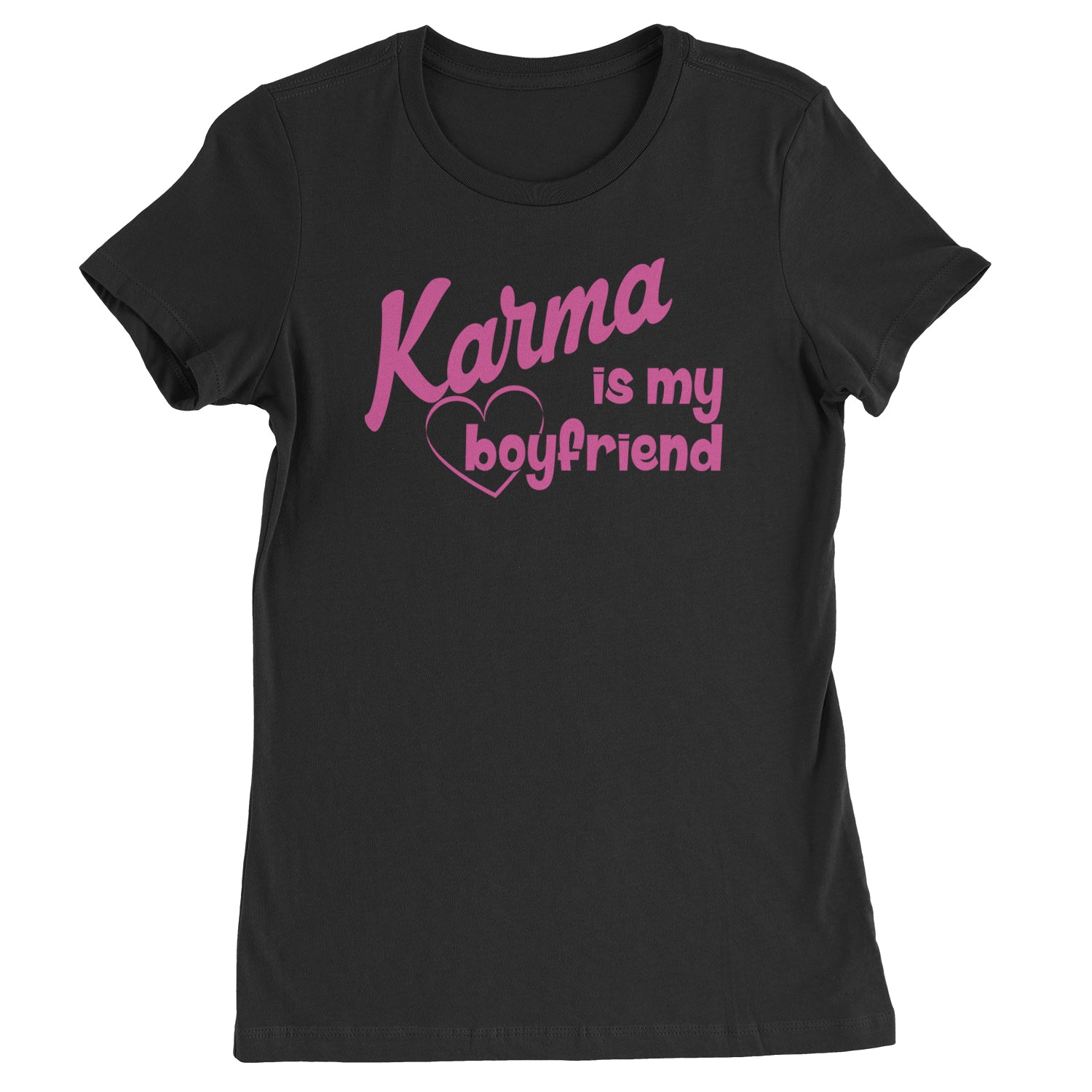 Karma Is My Boyfriend Midnight Eras  Womens T-shirt Heather Grey