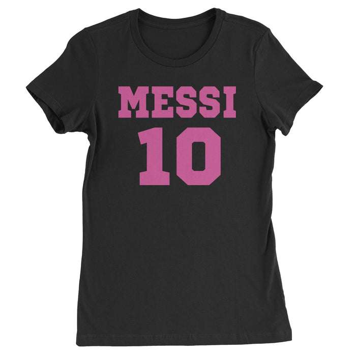 Messi World Soccer Futbol Messiami Womens T-shirt