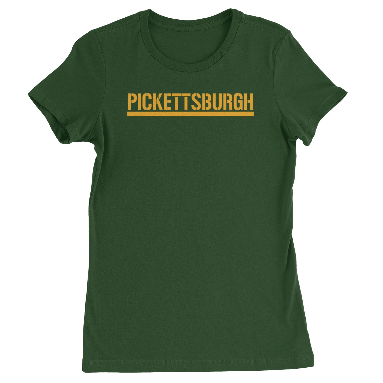 Pickettsburgh Pittsburgh Football Womens T-shirt Black