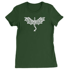 Wingleader Basgiath War College Womens T-shirt Forest Green