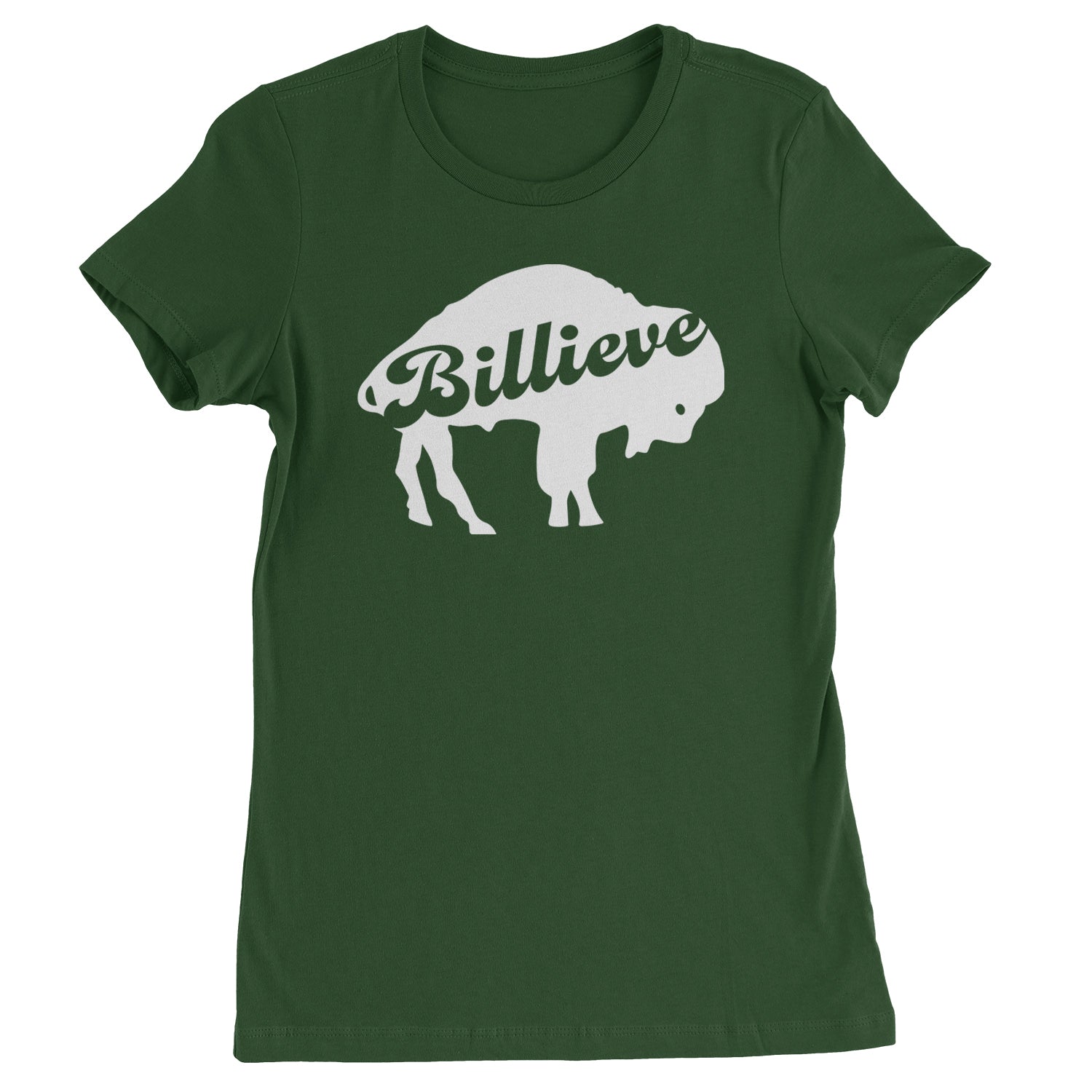 Billieve Bills Mafia Womens T-shirt Forest Green