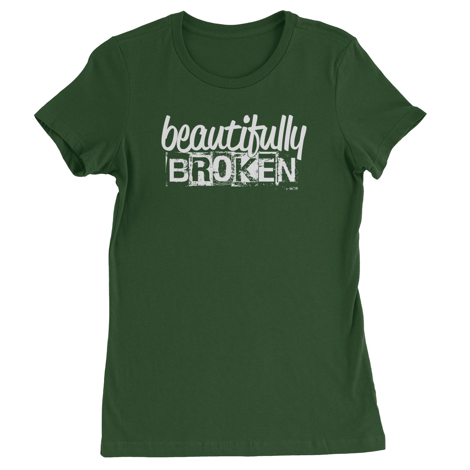 Beautifully Broken Music Womens T-shirt