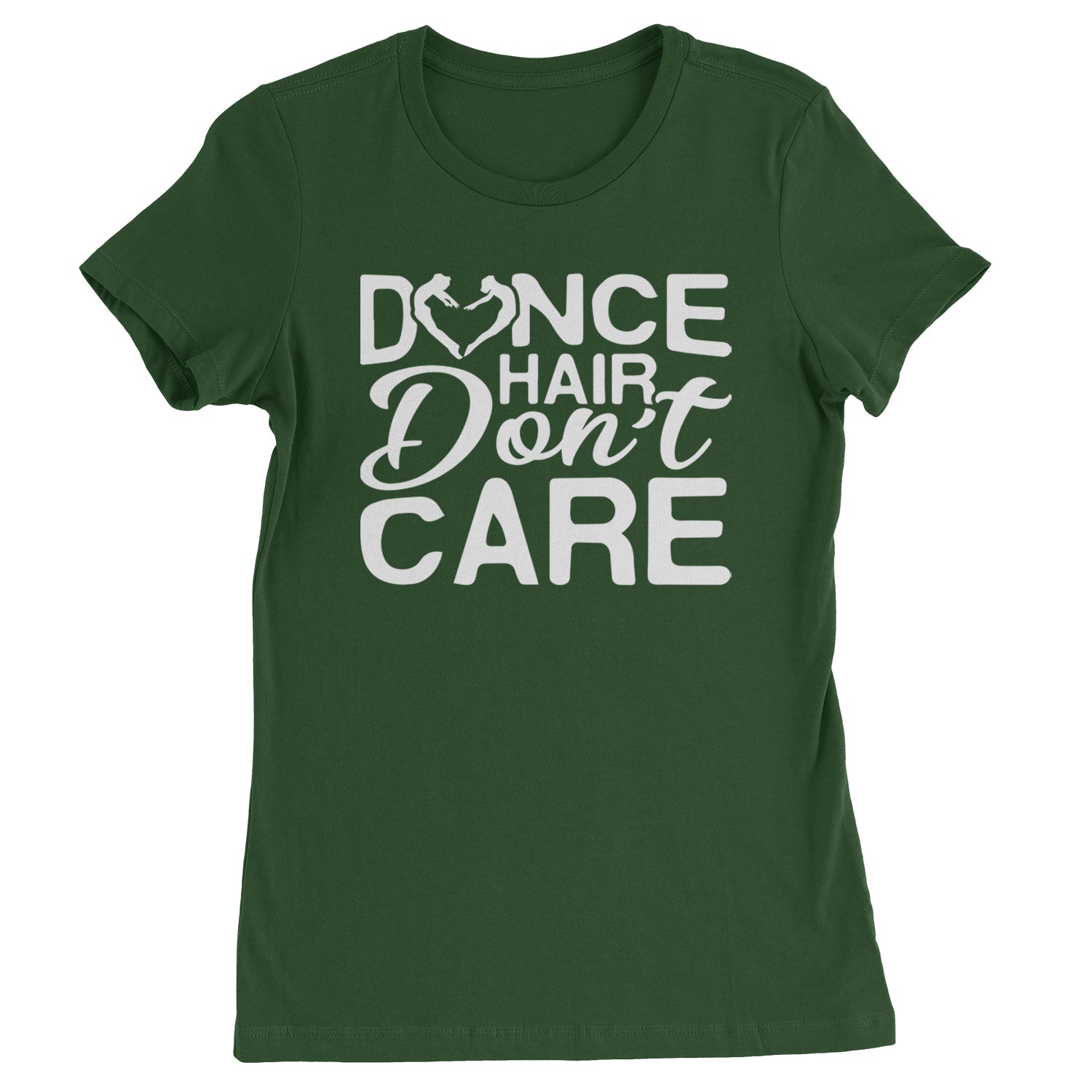 Dance Hair Don't Care Womens T-shirt Black