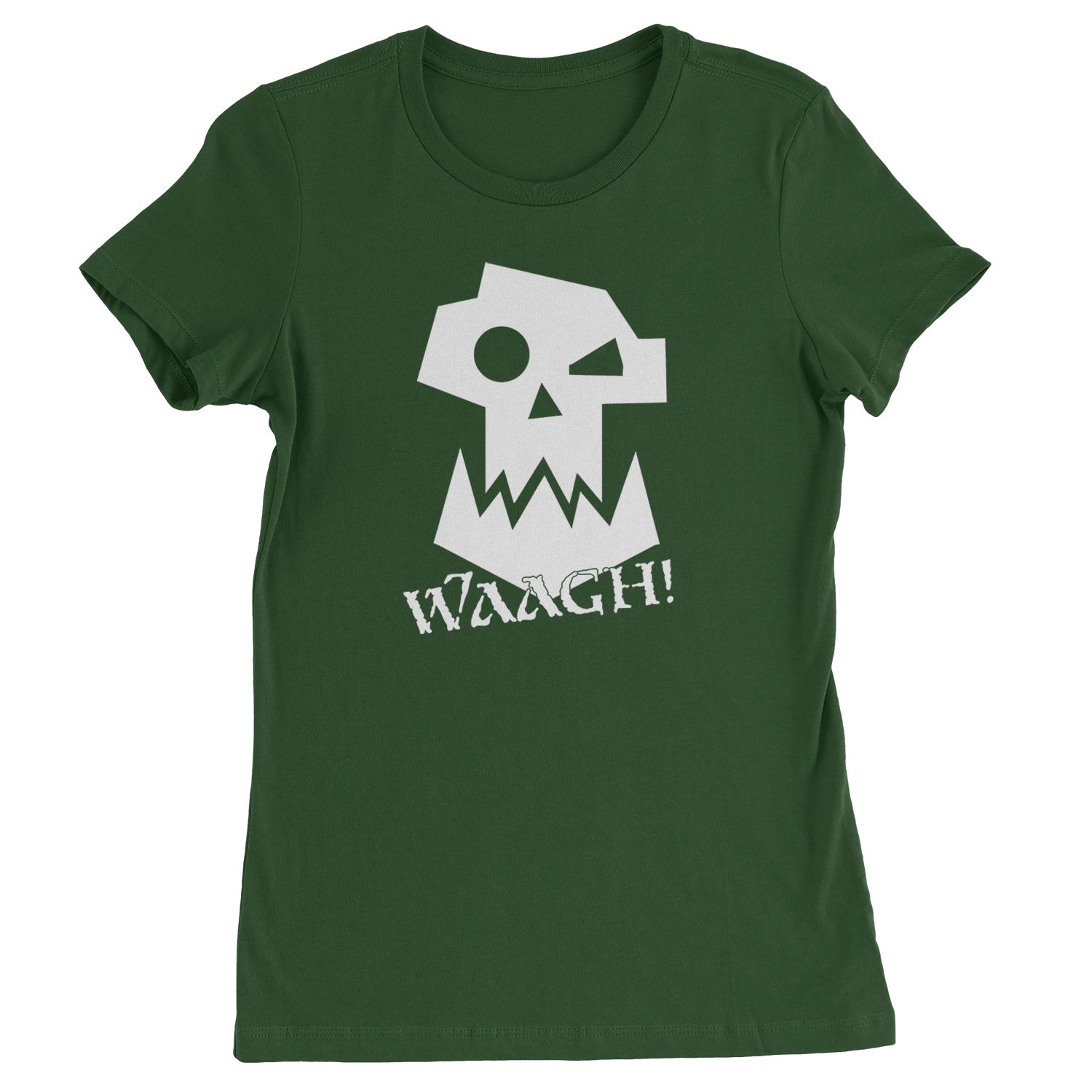 Ork Miniature Tabletop Wargaming Waagh Womens T-shirt Forest Green