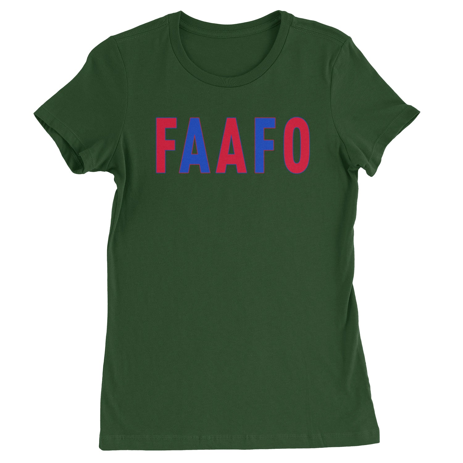 FAAFO Olympic Team USA Shirt Womens T-shirt Forest Green