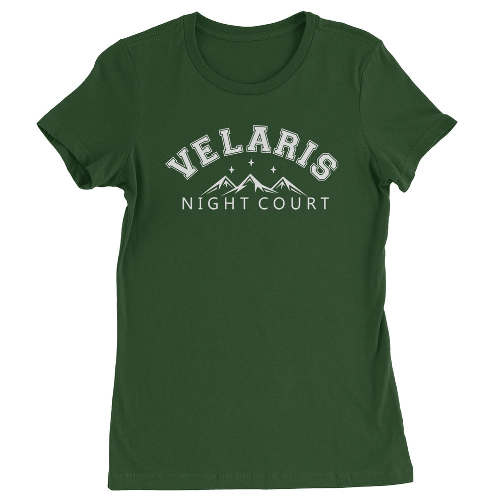Velaris Night Court Squad Starfall Womens T-shirt Forest Green