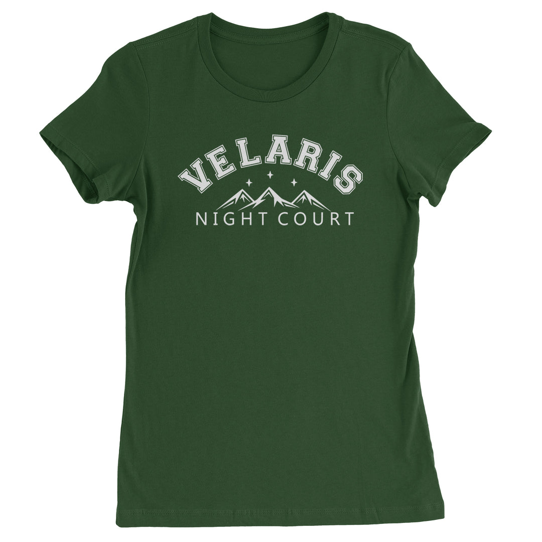 Velaris Night Court Squad Starfall Womens T-shirt Forest Green