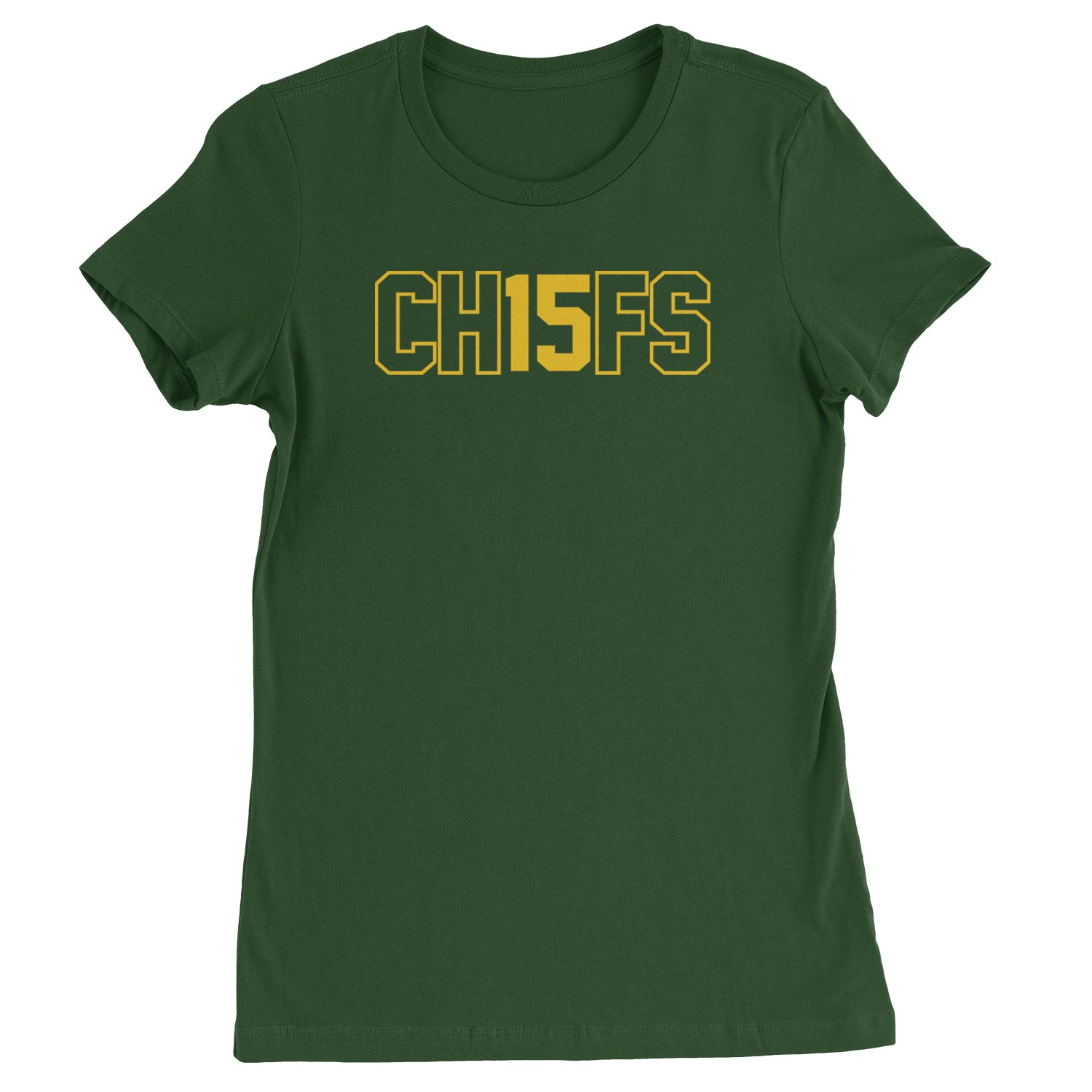 Ch15fs Chief 15 Shirt Womens T-shirt Forest Green