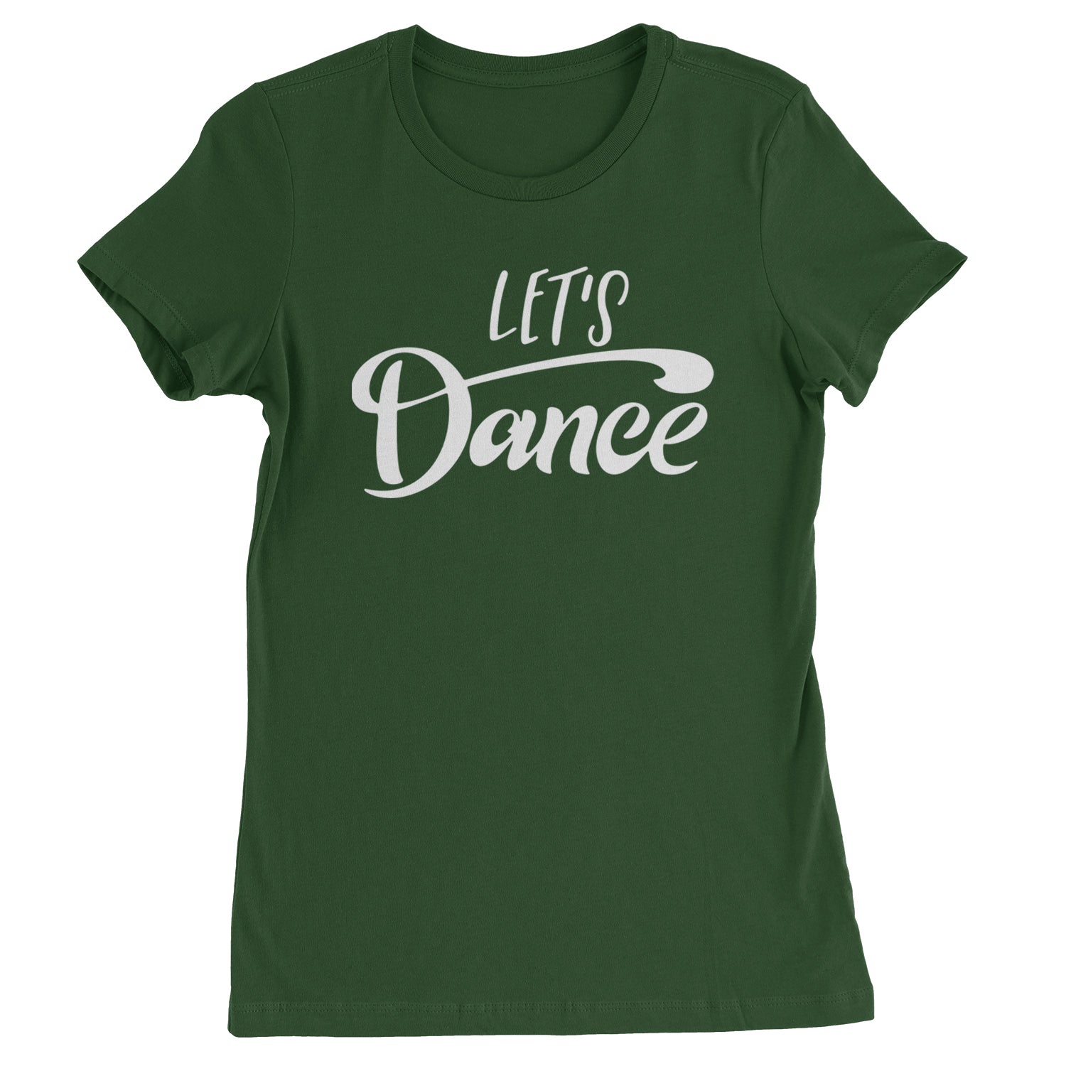 Let's Dance Womens T-shirt Black