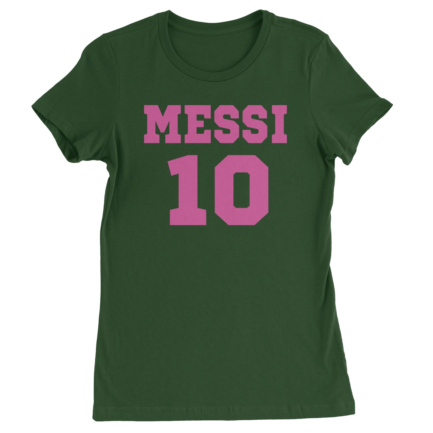 Messi World Soccer Futbol Messiami Womens T-shirt Black